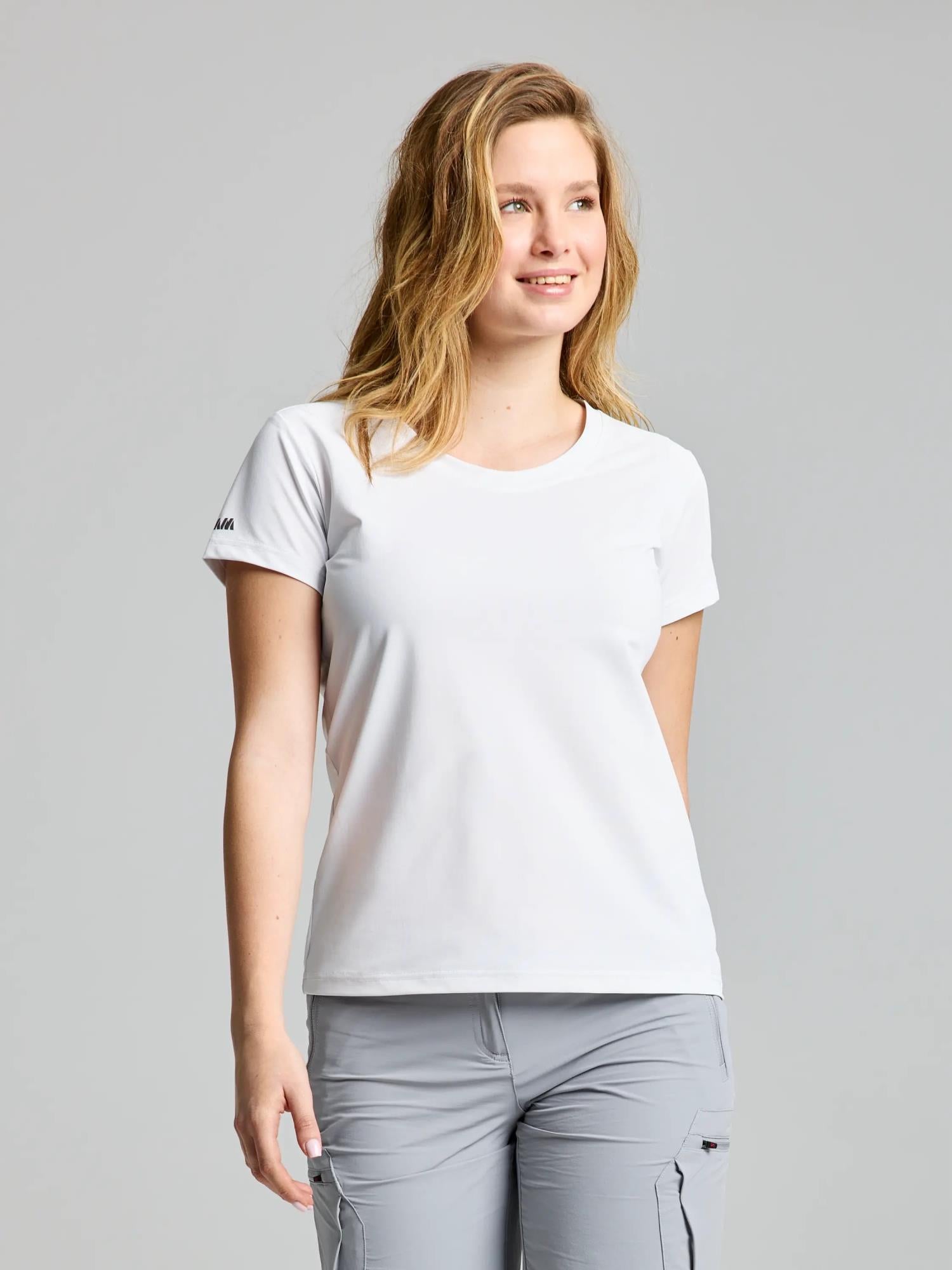 WS TECH PIQUE T-SHIRT - Fehér