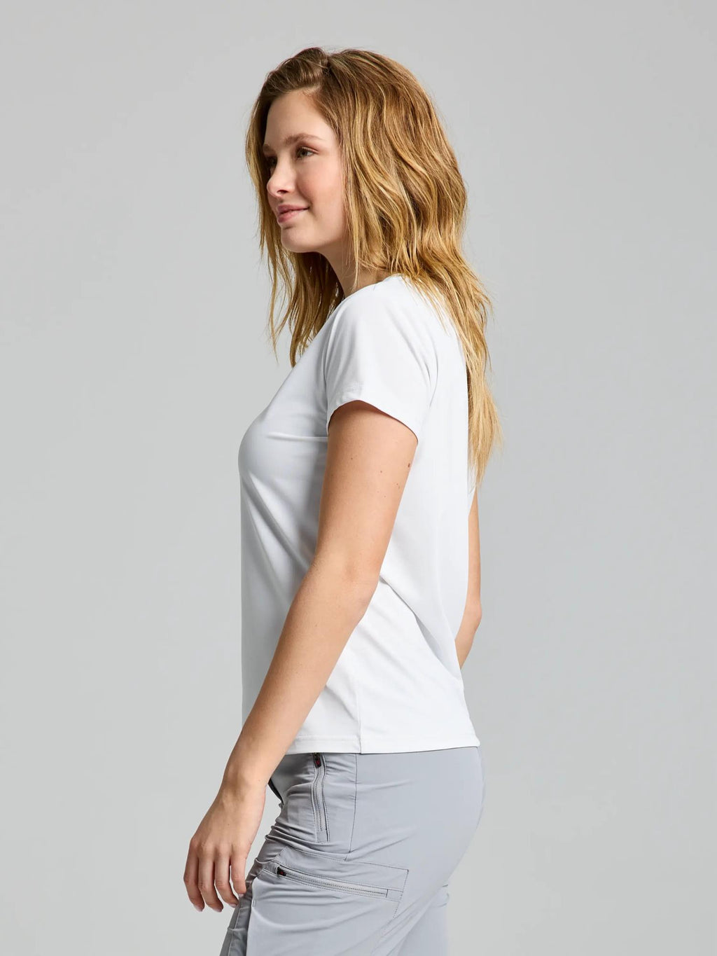 WS TECH PIQUE T-SHIRT - Fehér
