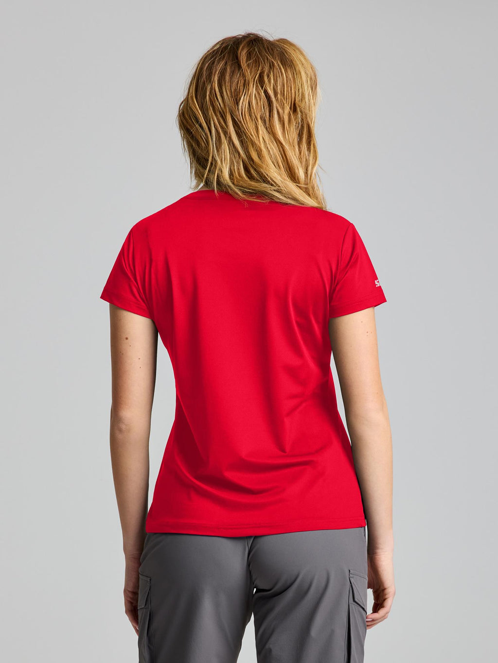 WS TECH PIQUE T-SHIRT - Piros