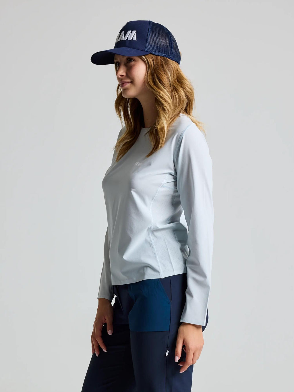 OD WS TECH T-SHIRT LS - Szürke