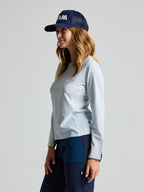 OD WS TECH T-SHIRT LS - Szürke