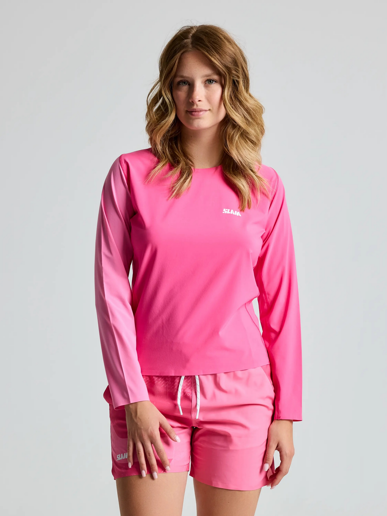 OD WS TECH T-SHIRT LS - Pink