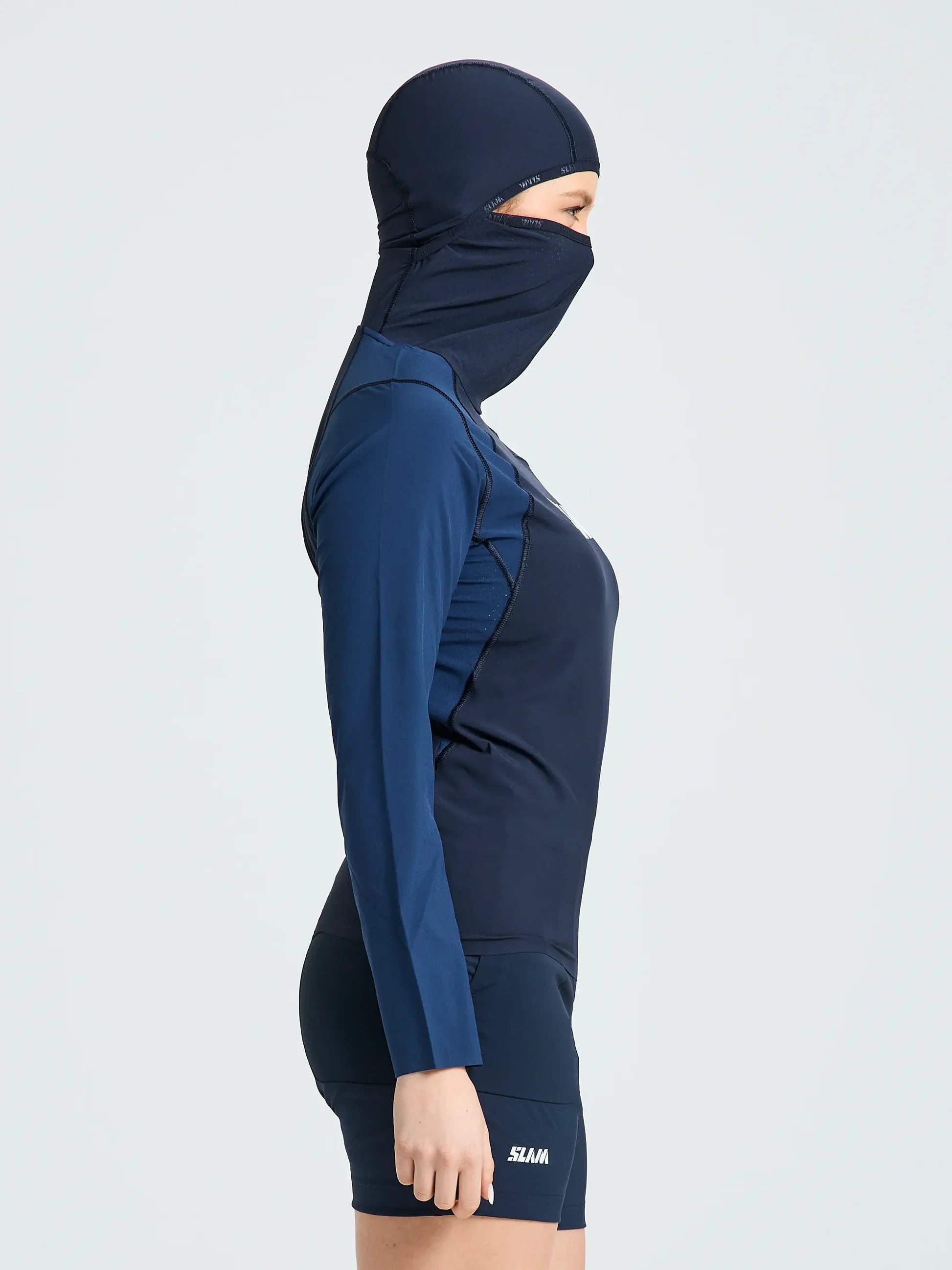 OD WS TECH HOODED T-SHIRT - Navy