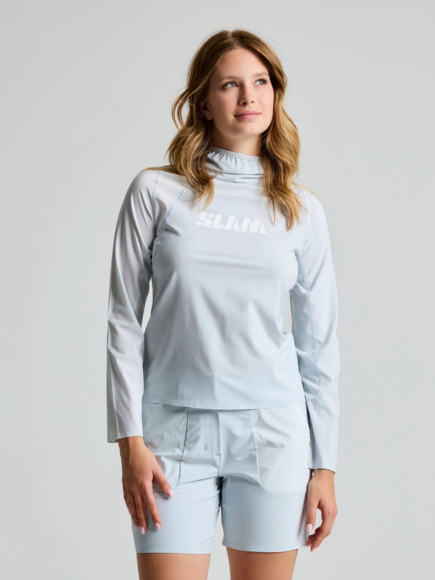 OD WS TECH HOODED T-SHIRT - Szürke