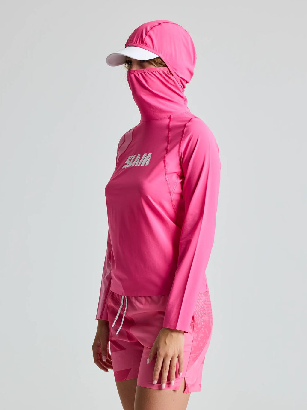 OD WS TECH HOODED T-SHIRT - Pink
