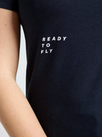 GRAPHIC WS T-SHIRT SS - Navy