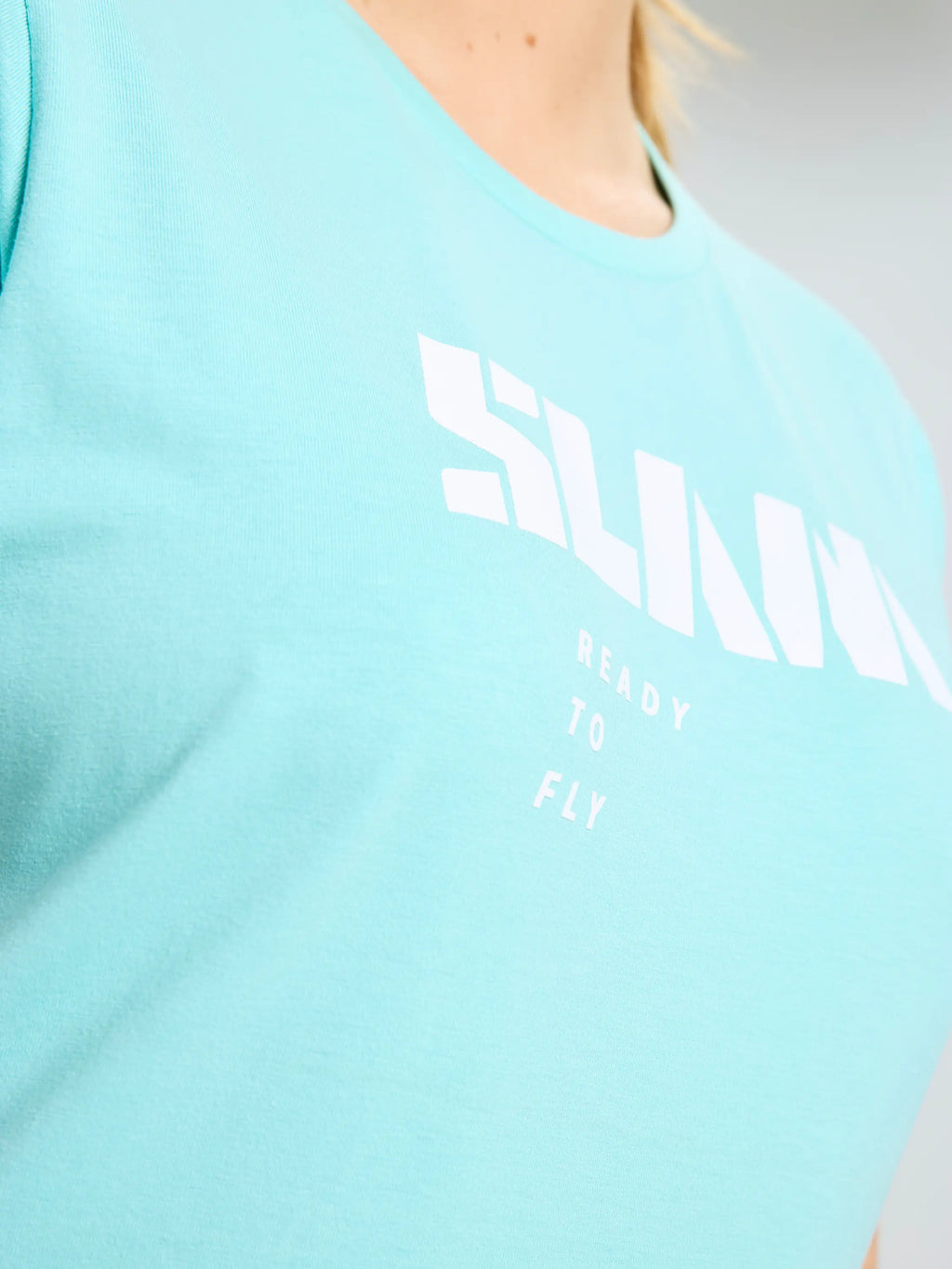 GRAPHIC WS T-SHIRT SS - Világos Kék