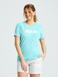 GRAPHIC WS T-SHIRT SS - Világos Kék