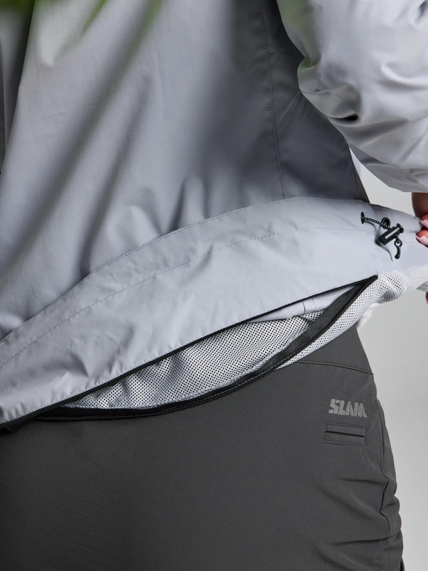 WS SAILING JACKET - Aluminium