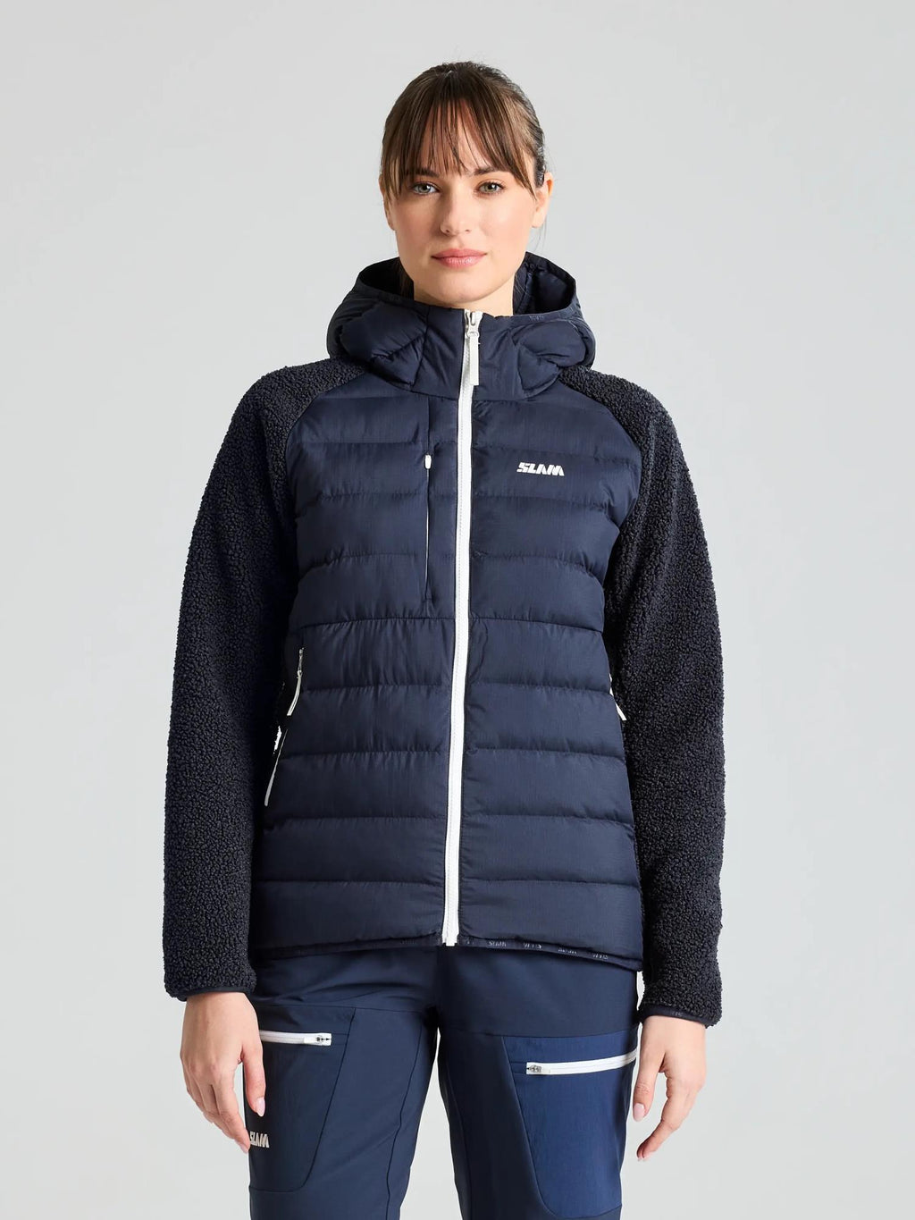 ALTURA WS PUFFER HYBRID - Navy