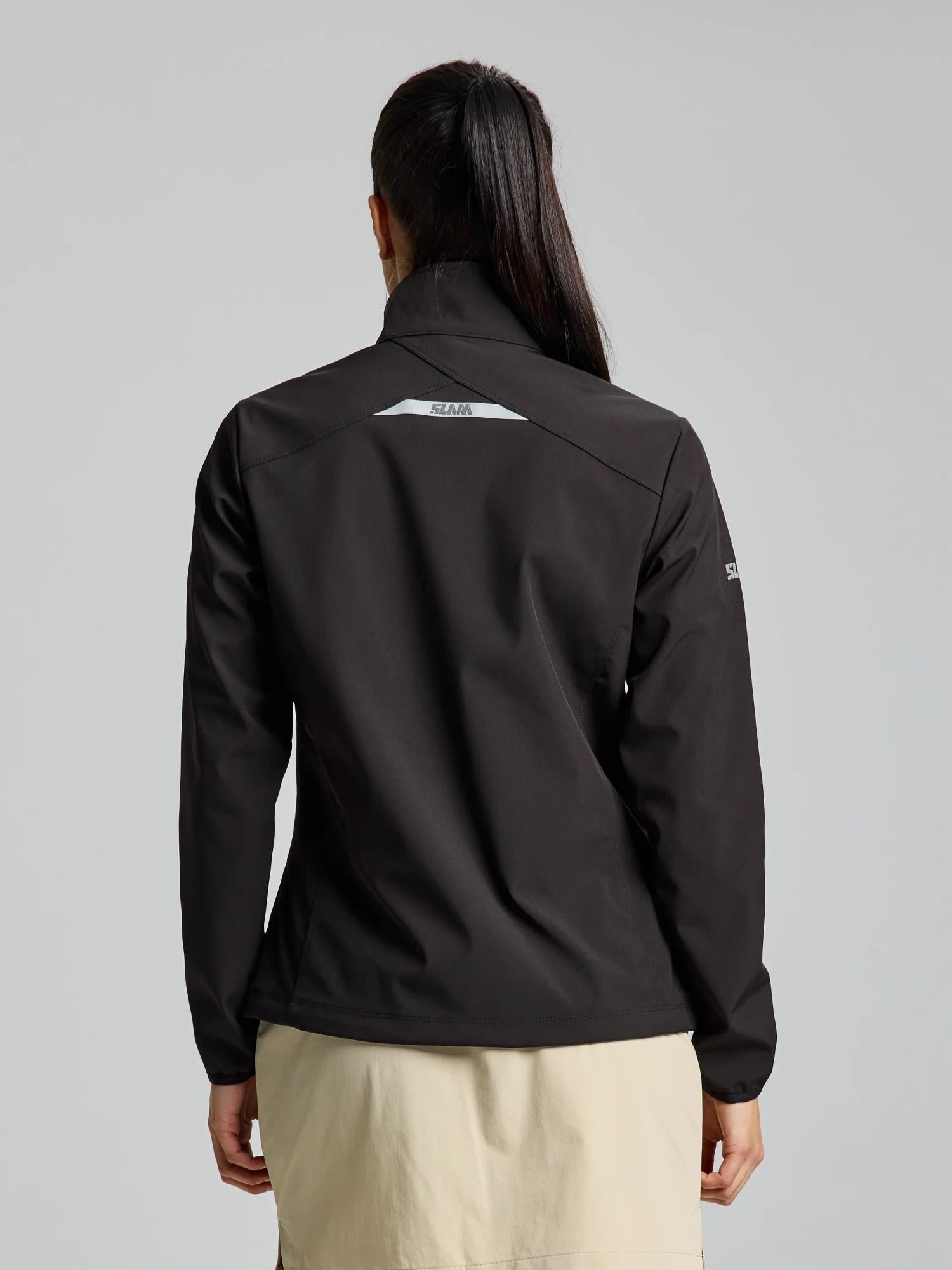 ACT WS SOFTSHELL JACKET - Fekete