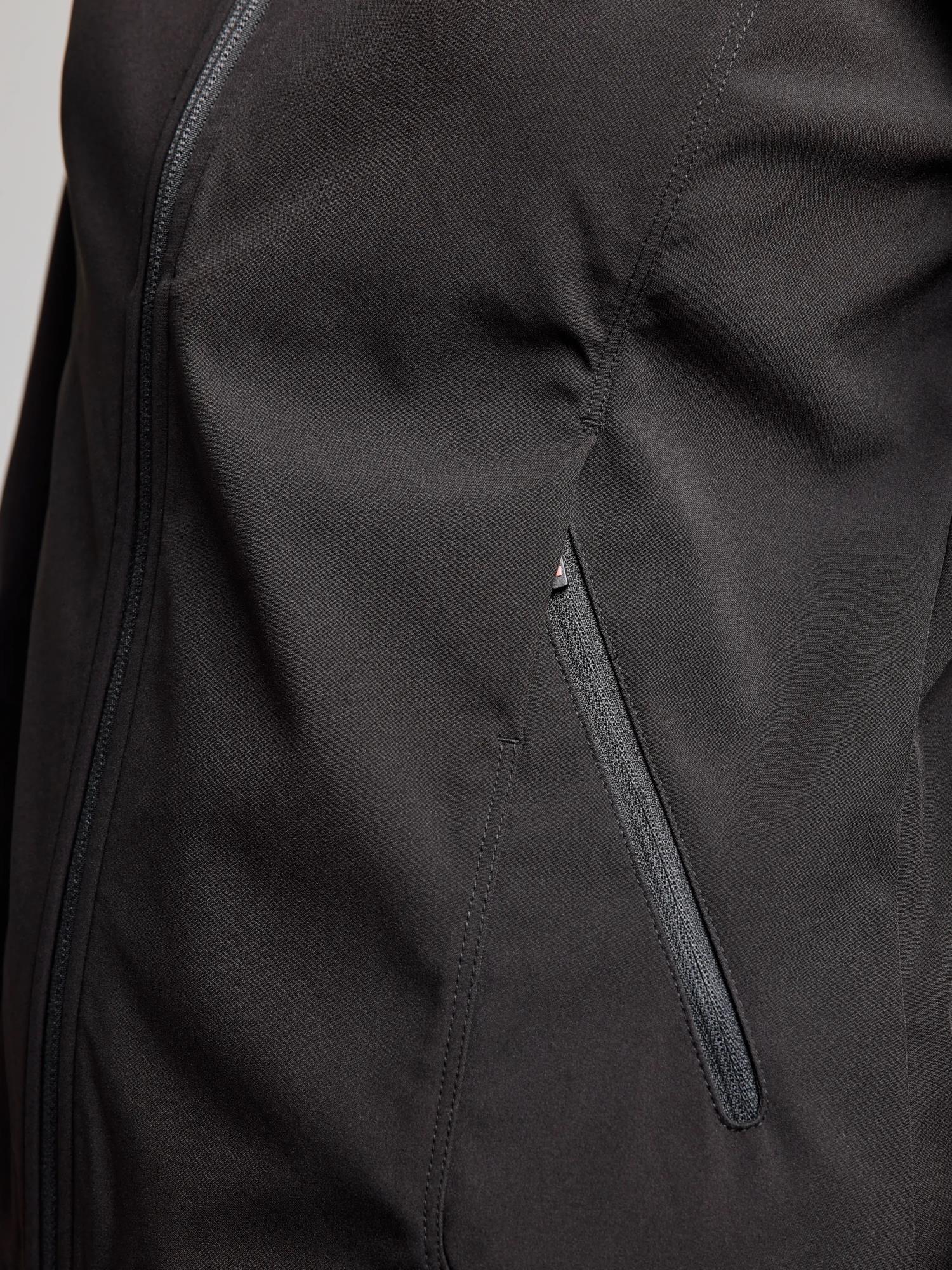 ACT WS SOFTSHELL JACKET - Fekete