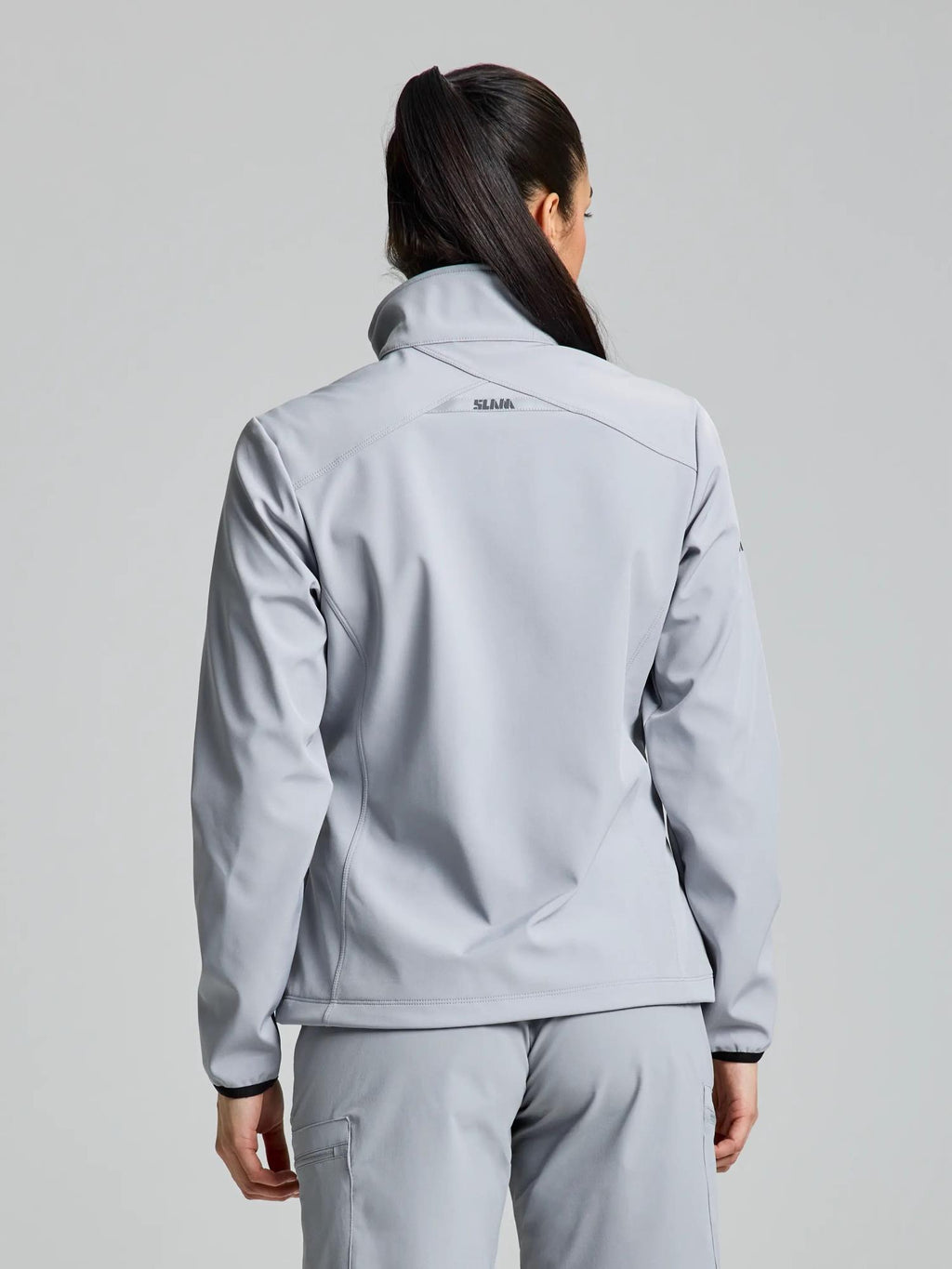 ACT WS SOFTSHELL JACKET - Aluminium