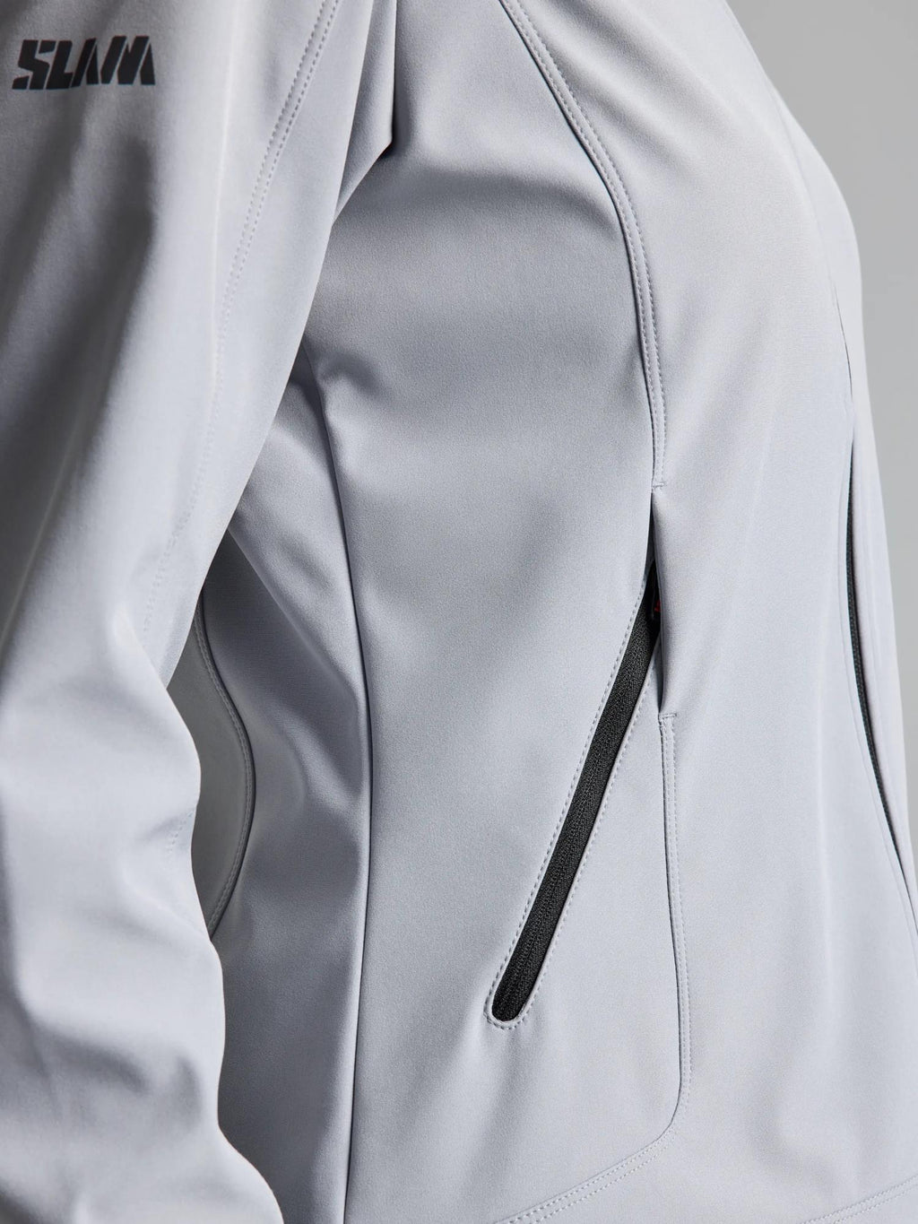 ACT WS SOFTSHELL JACKET - Aluminium