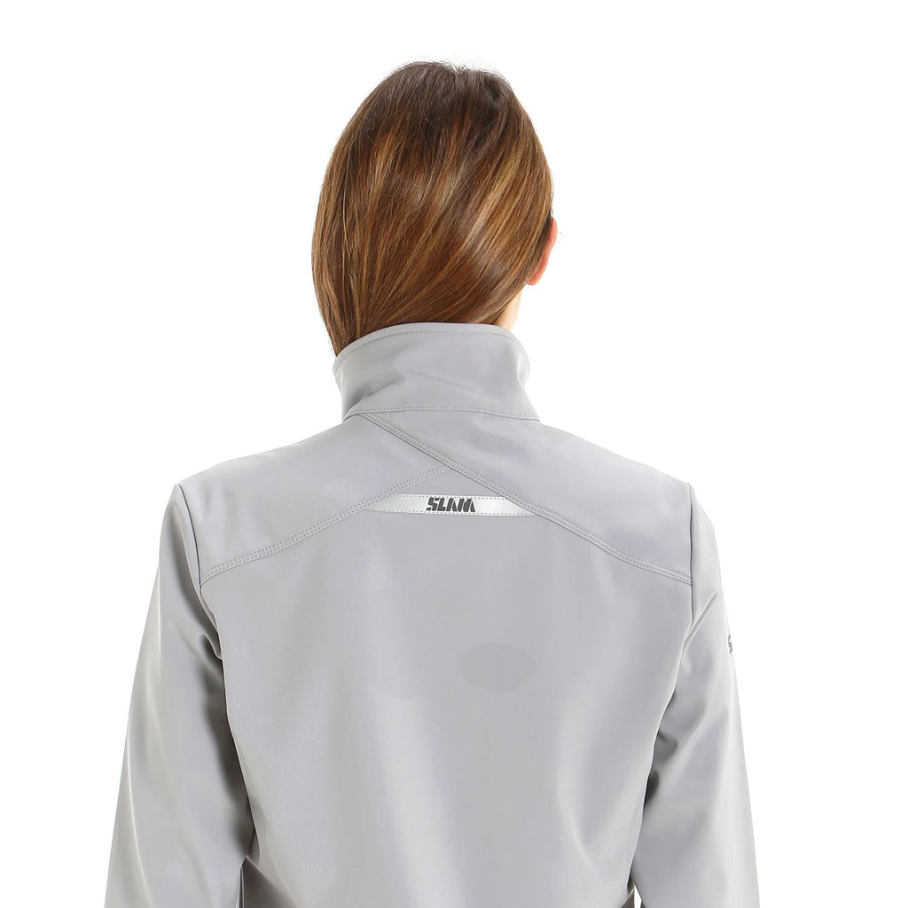 ACT WS SOFTSHELL JACKET - Aluminium