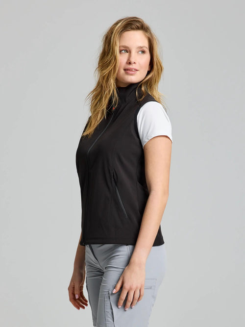 ACT WS SOFTSHELL VEST - Fekete