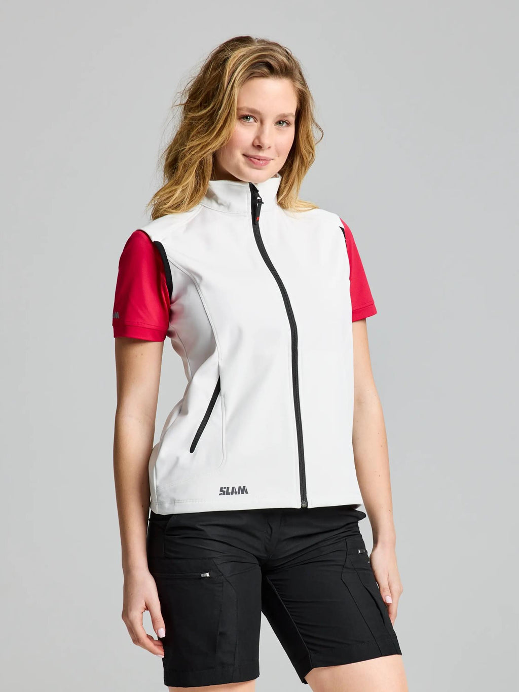 ACT WS SOFTSHELL VEST - Off white