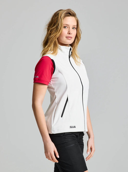 ACT WS SOFTSHELL VEST - Off white