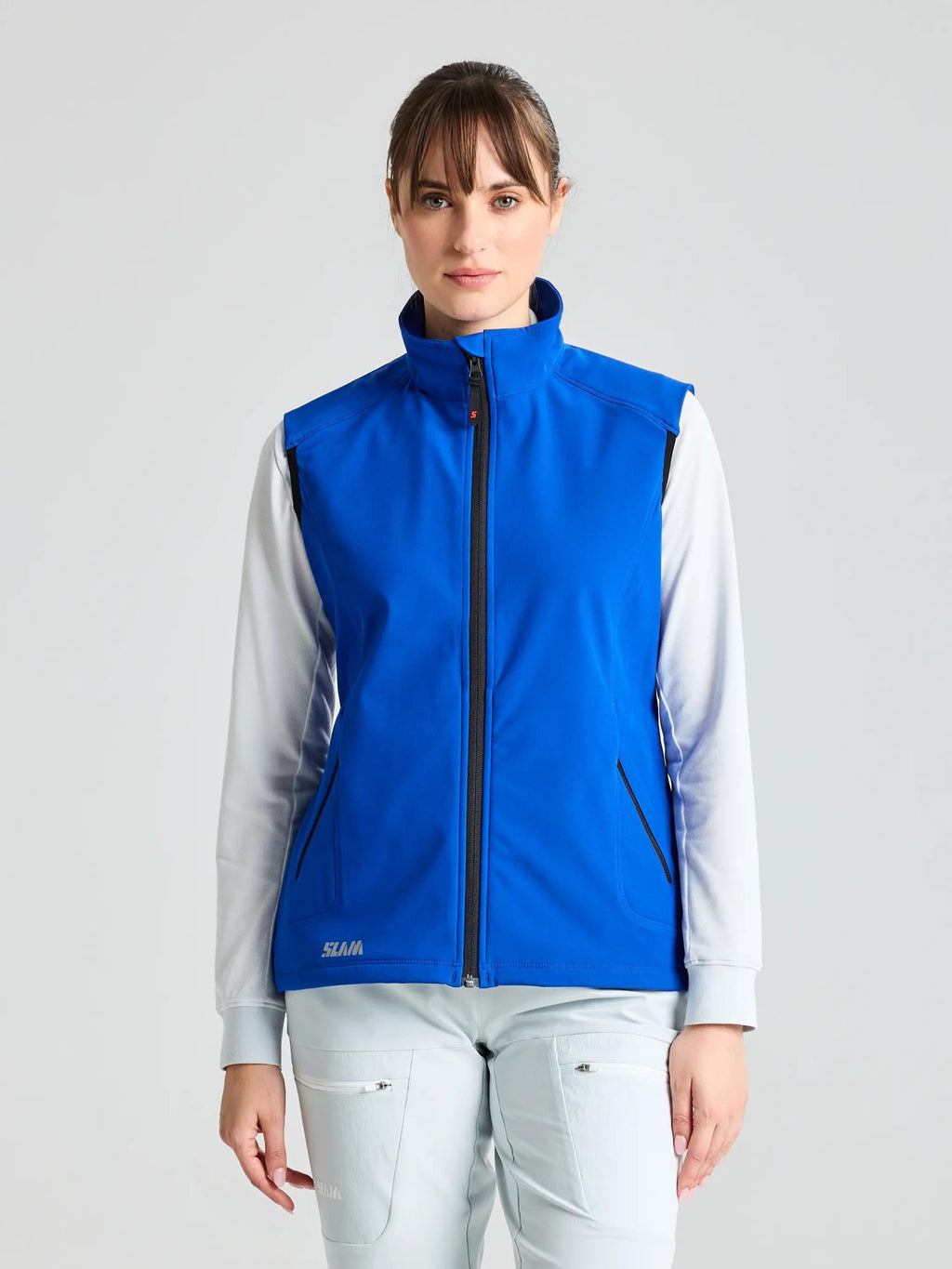 ACT WS SOFTSHELL VEST - Olimpia kék