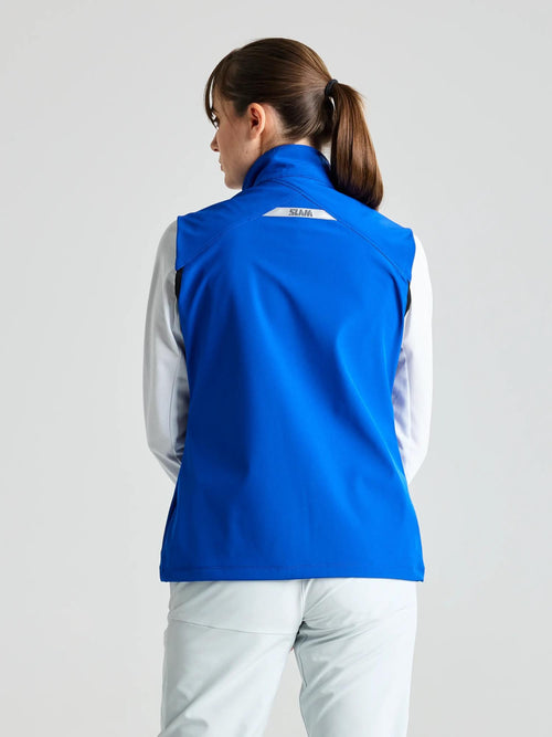 ACT WS SOFTSHELL VEST - Olimpia kék