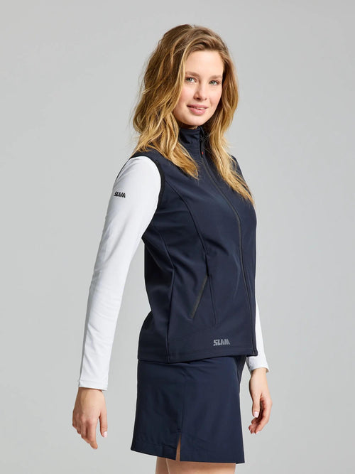 ACT WS SOFTSHELL VEST - Navy