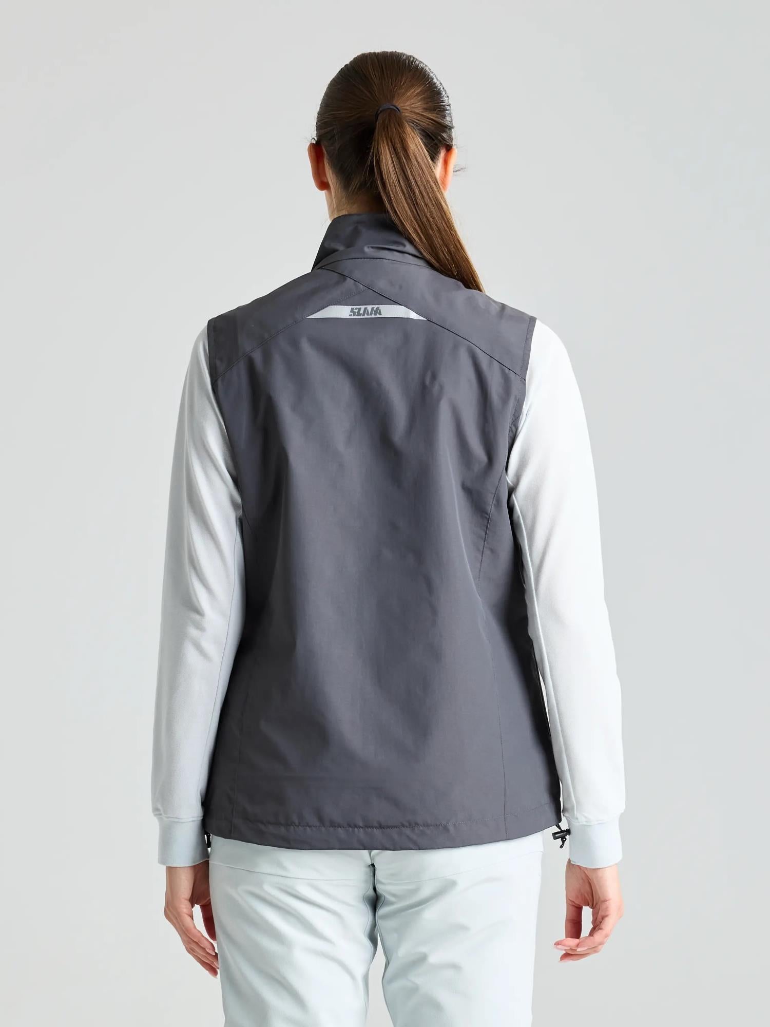 CREW WS VEST - Titánium