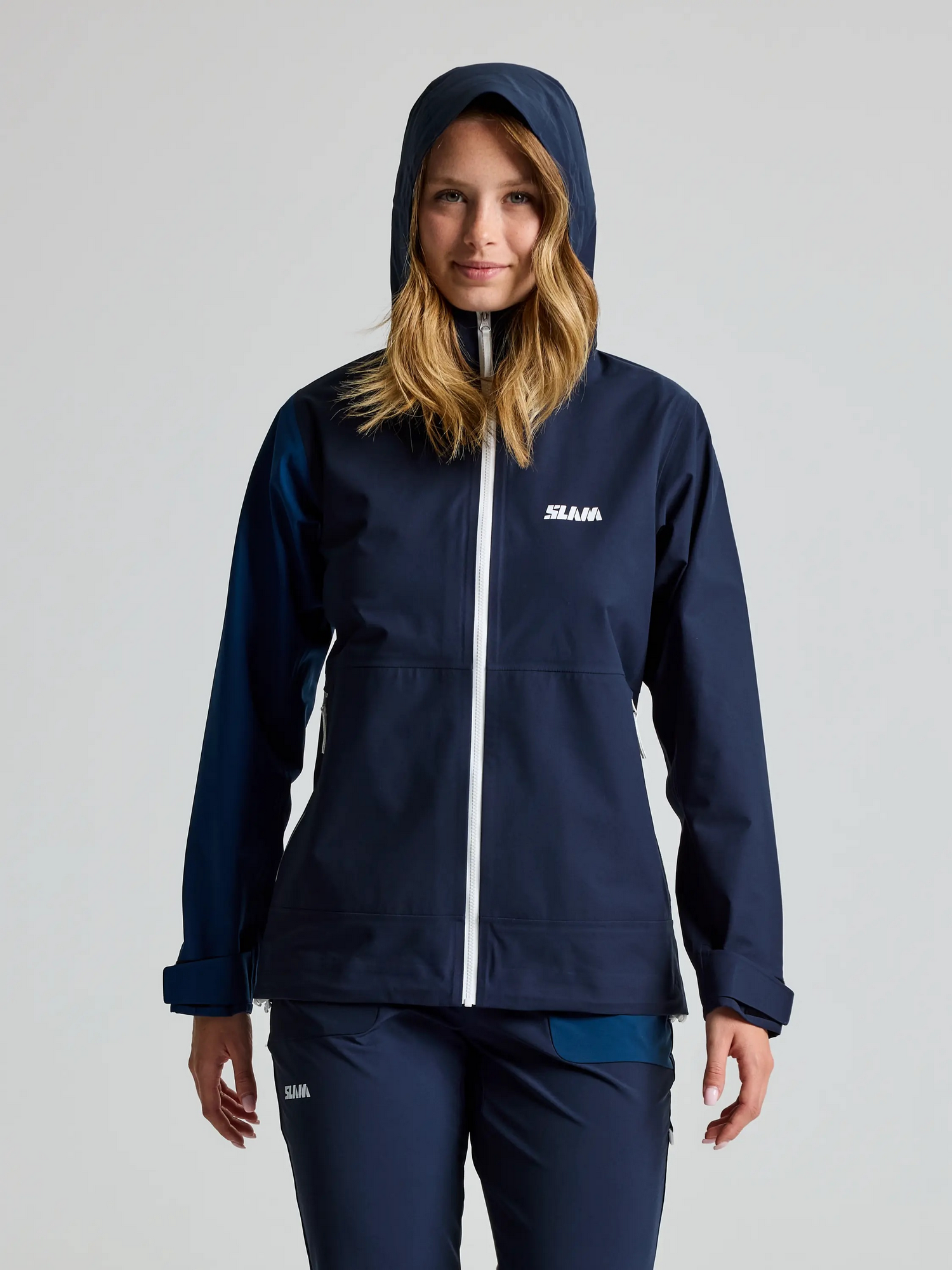 OD WS HOODED JACKET - Navy