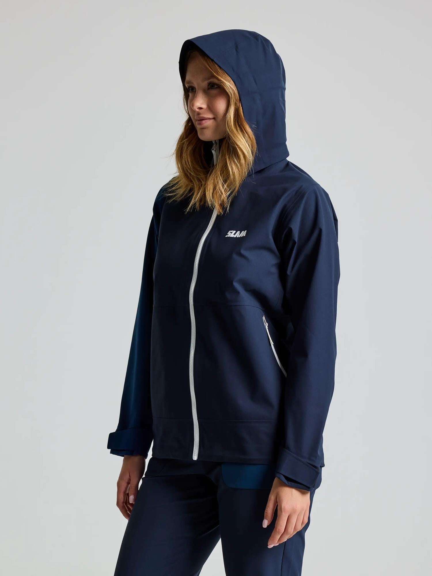 OD WS HOODED JACKET - Navy