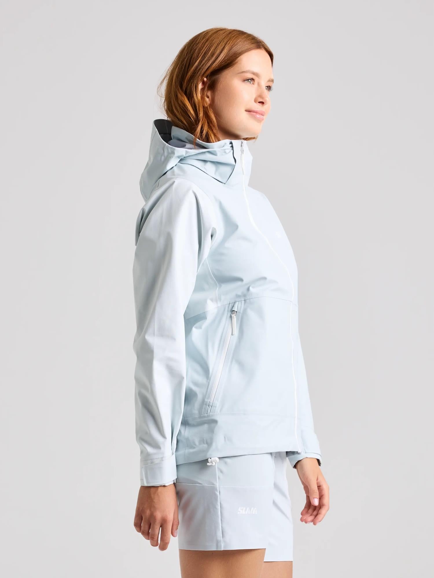 OD WS HOODED JACKET - Szürke