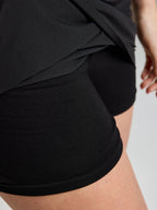 TECH WS SKORT - Fekete